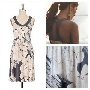 Anthropologie Saltwater Blossoms Dress